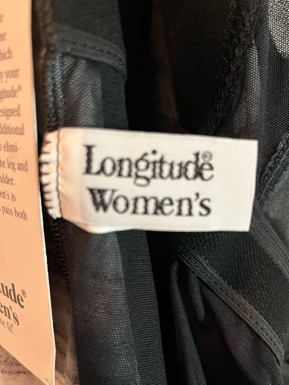 NWT Longitude One-Piece Swimsuit in Brown & Black Sz 22W - Picture 6 of 8